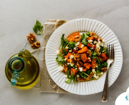 Recette gourmande : salade de patates douces