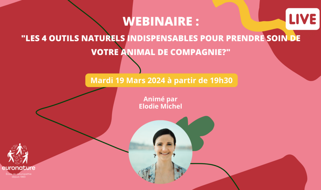 WEBINAIRE : « Les 4 outils naturels indispensables pour prendre soin de votre animal de compagnie? »